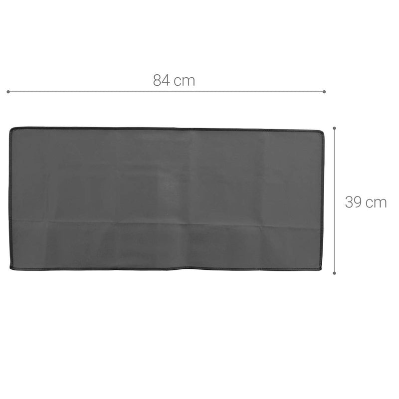 kwmobile Monitor Cover Compatible with 34-35" Monitor - Monitor Cover Dust PC Screen Protector - Dark Grey