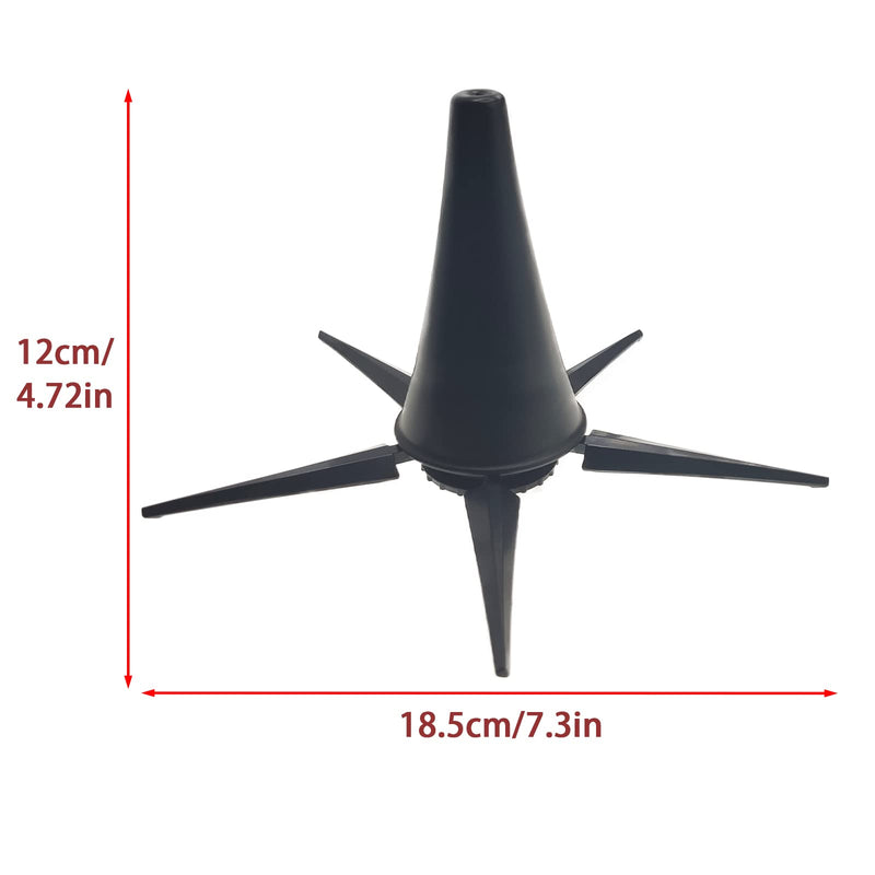 Portable Clarinet Stand Holder, Metal Folding Clarinet Stand, 5-Leg Stable Support Clarinet Rest, Clarinet Accessories