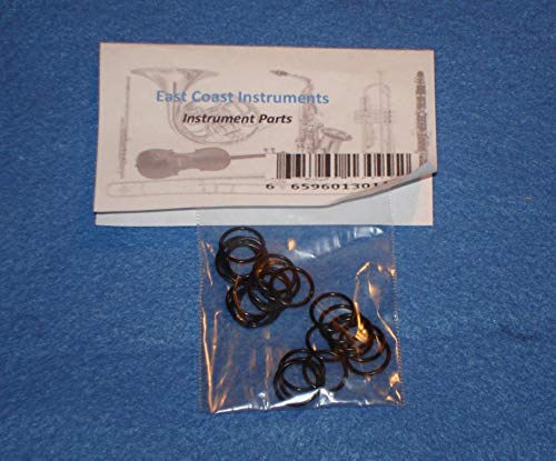 [AUSTRALIA] - Trumpet 25 Rubber Slide Bumpers (o-rings) compatible with including Bach, Getzen, King and other Bb models 