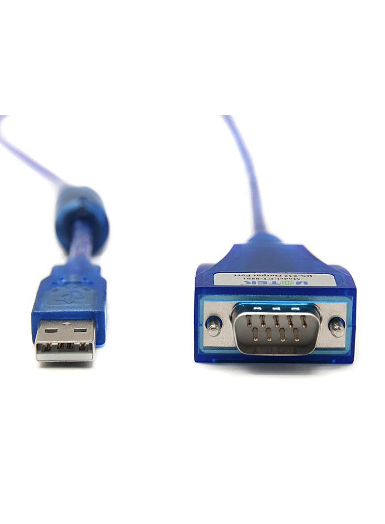 UTEK UT-8801 1.5M Length USB to RS-232 Converter ver2.0(1-Port USB to RS-232 Serial Converter with ESD Protection)