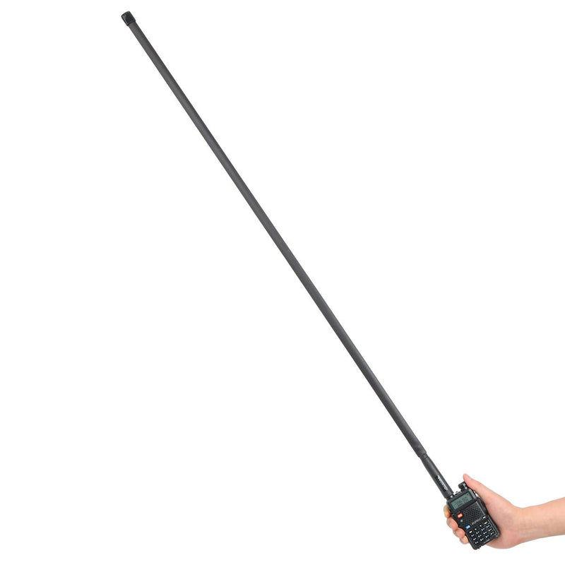 [AUSTRALIA] - ABBREE Ham Radio Antenna 42.5-inch Long Range SMA-Female Dual Band 144/430Mhz Foldable CS Tactical Antenna for Baofeng UV-5R BF-F8HP 5RM UV-21R K5PLUS AR-152 GM-15 Pro GM-5RH UV-5G Plus Two Way Radio 