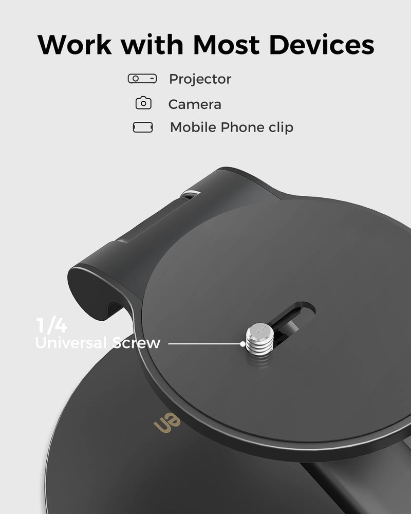 [AUSTRALIA] - Projector Foldable Stand, Ultra-Compact Foldable Stand with Easy Setup and 180-Degree Rotation, Fits The Eazze Series, Lightweight 367g (Only Stand) 