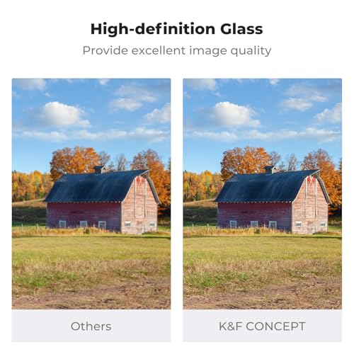 K&F CONCEPT 100x100mm Square ND16 Neutral Density Filter ND