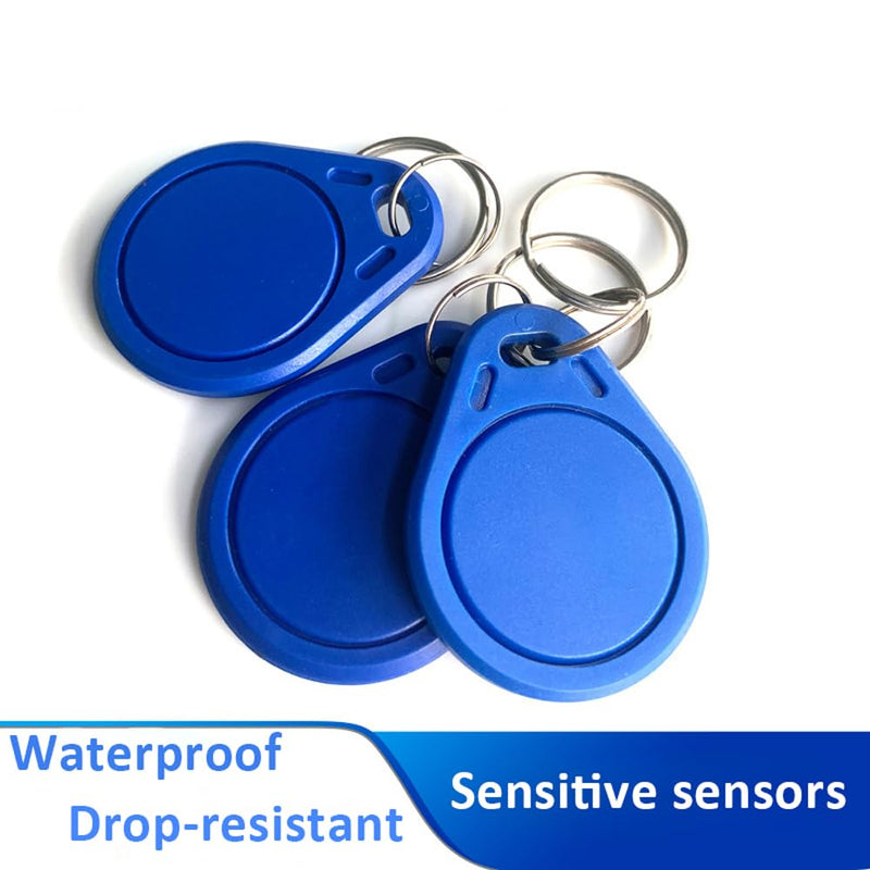 10pcs 13.56MHz UID Rewritable IC Clone Smart Key Fobs,Blank Tag Writable Readable,Access Control RFID Tag Token,Access Control Key Card Used to Copy/Clone Card Keyfob