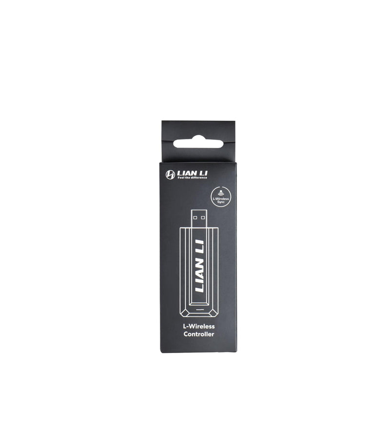 Lian Li UNI Fan L-Wireless Controller for Computer Fans, Works with SL-Infinity, CL Wireless, SL & TL Wireless, Strimer Wireless, and Hydroshift II with PWM SATA Cable - Black RF-T-B.01(Black)