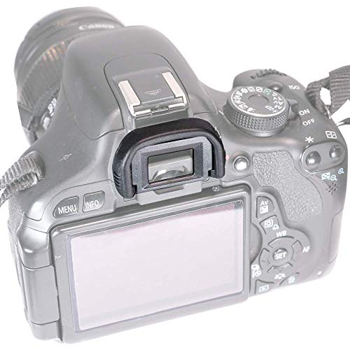 Ef Rubber Eye Cup with 2 Lens Cap Keeper for EOS Rebel T8i T7i T6s T6i T6 T5i T5 T4i T3i T3 T2i T1i XTi XSi XS SL1 SL2
