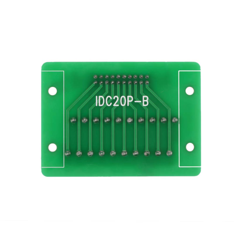 Marhynchus 20 Pin Connector Breakout Block Header IDC20P Terminal Block Connector PLC Interface with Bracket