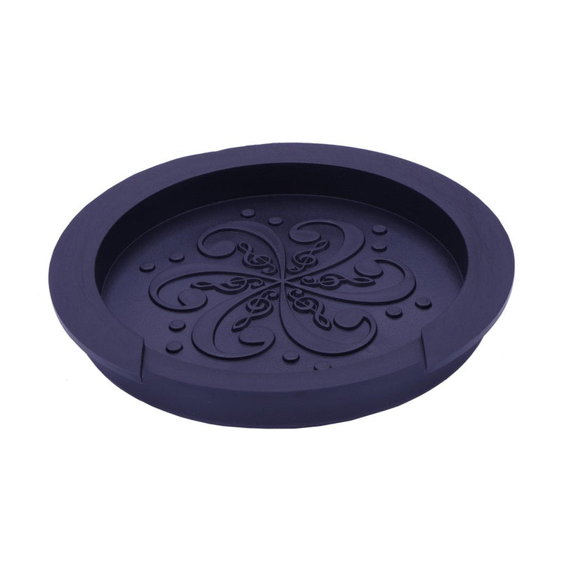 Guitar Soundhole Cover, 4 inch Sound hole Rubber Cover for Acoustic Guitar (Black) Black