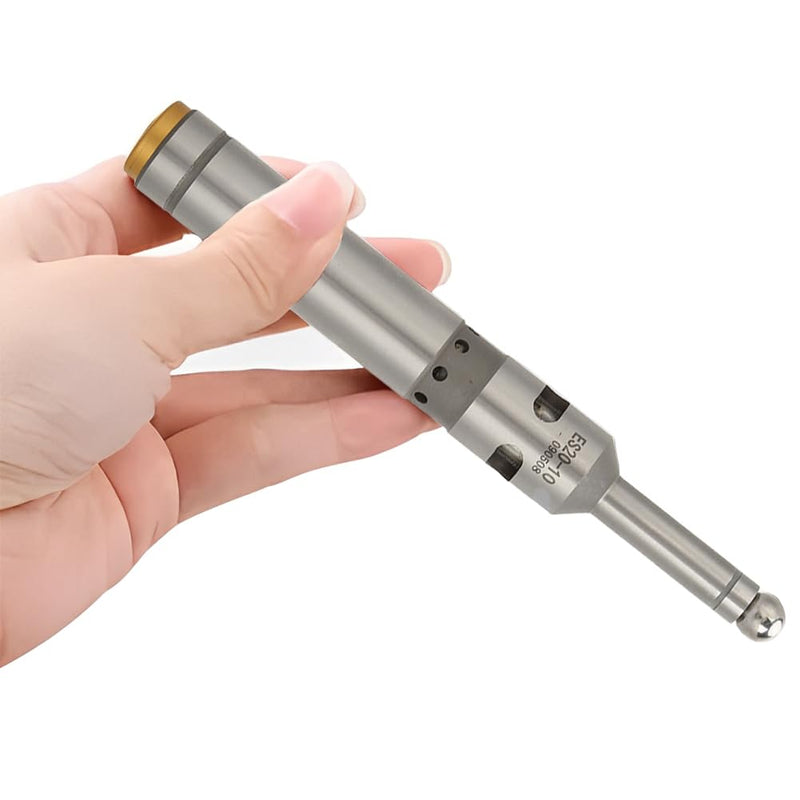 Edge Button, Single-sided Electronic Optical Locating LED Beep Touch Point Sensor Milling Photoelectric Edge Search Tool CNC Lathes Precision Edge Finder Stainless Milling Lathe