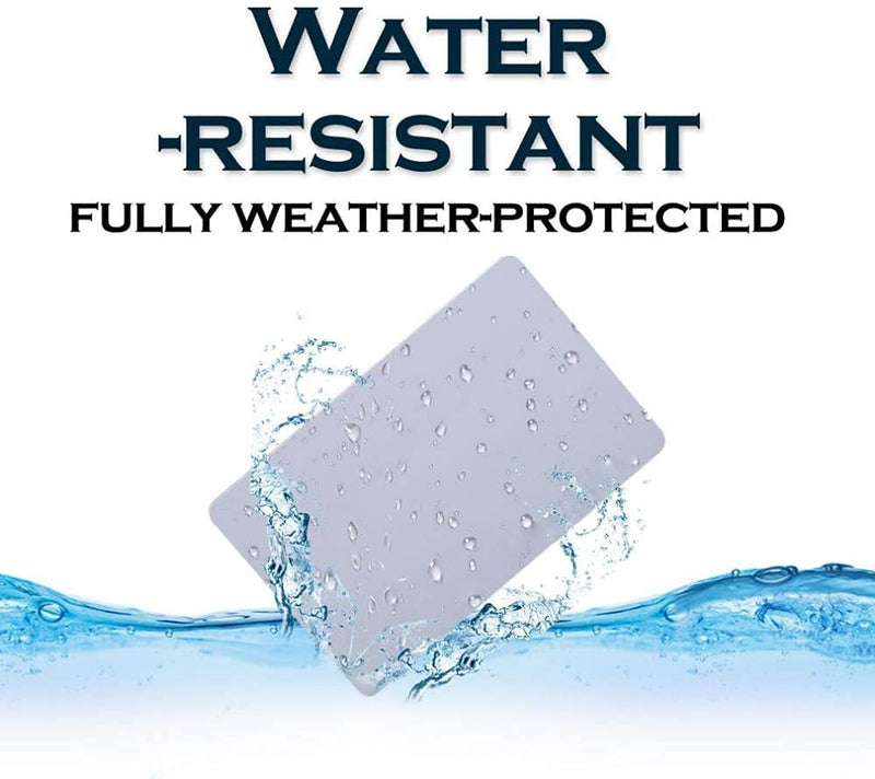 100pack Contactless 125kHz RFID Proximity ID Cards IC Smart Intelligent Card 0.8mm Thick for Access Control System & Time Attandance & Door Entry Access TK4100 EM4100 Read Only 100packs