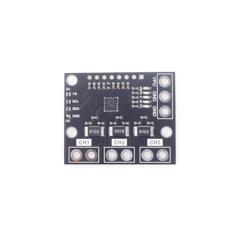 ANGEEK I2C SMBUS INA3221 Triple Channel Shunt Current Power Supply Voltage Monitor Sensor Board Module with Pins