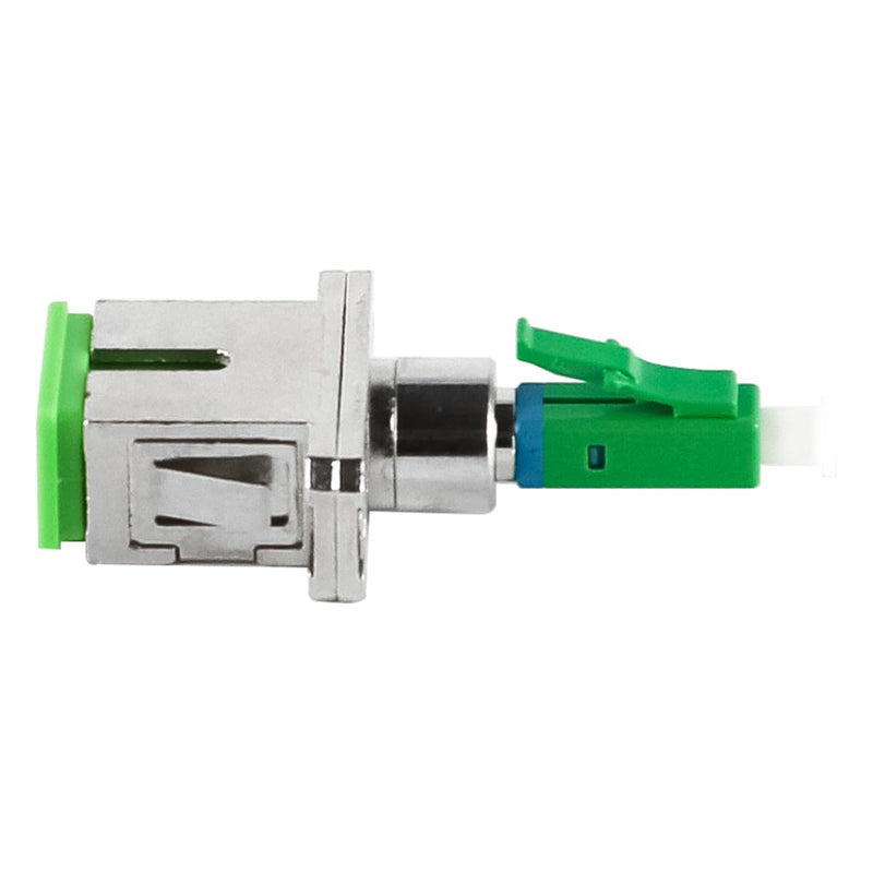 Laroal 2 Pack SC/APC Female to LC/APC Male Single Mode Fiber Optic Adapter for Long Lasting and Fast Fiber Optic Coupling in Data Center
