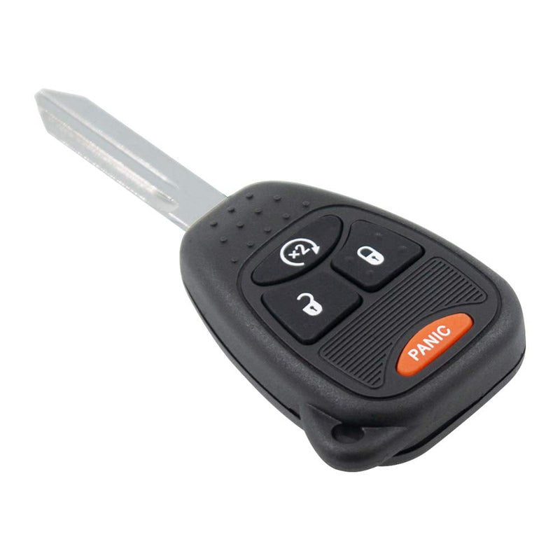 Keyless2Go Replacement for Keyless Entry Remote Car Key Vehicles that Use 4 Button OHT692713AA - 2 Pack