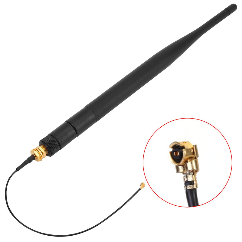 2 PACK 915MHz LORA Antenna 5DB Gain Omni SMA Male Connector + RF Antenna Adapter Cable