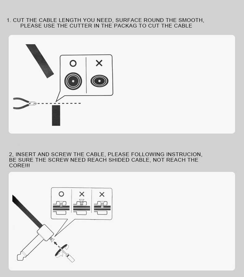 SAPHUE Guitar Bass Patch Cable Multi Effects Guitar Pedal, Solderless Pedalboard Cable Kit,10ft Cable 10 Tip Connectors Solderless 6.35 Mono Plugs for Effect Pedal Make 5 DIY Custom Patch Cables Straight Black Cap Cable Kits