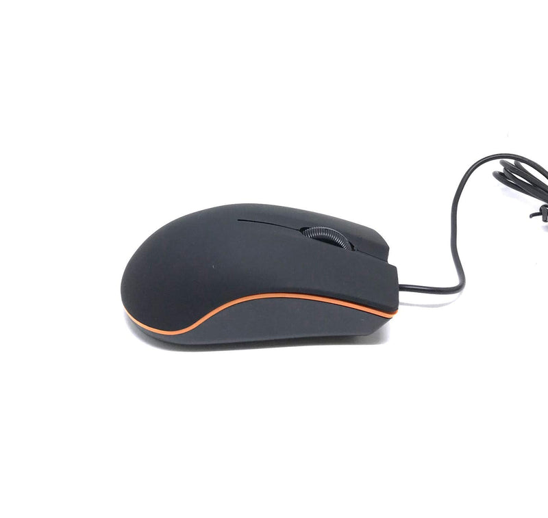 TFD Supplies - Wired 3 Button Optical Computer Mouse - 10 Pack - Bulk Computer Mice