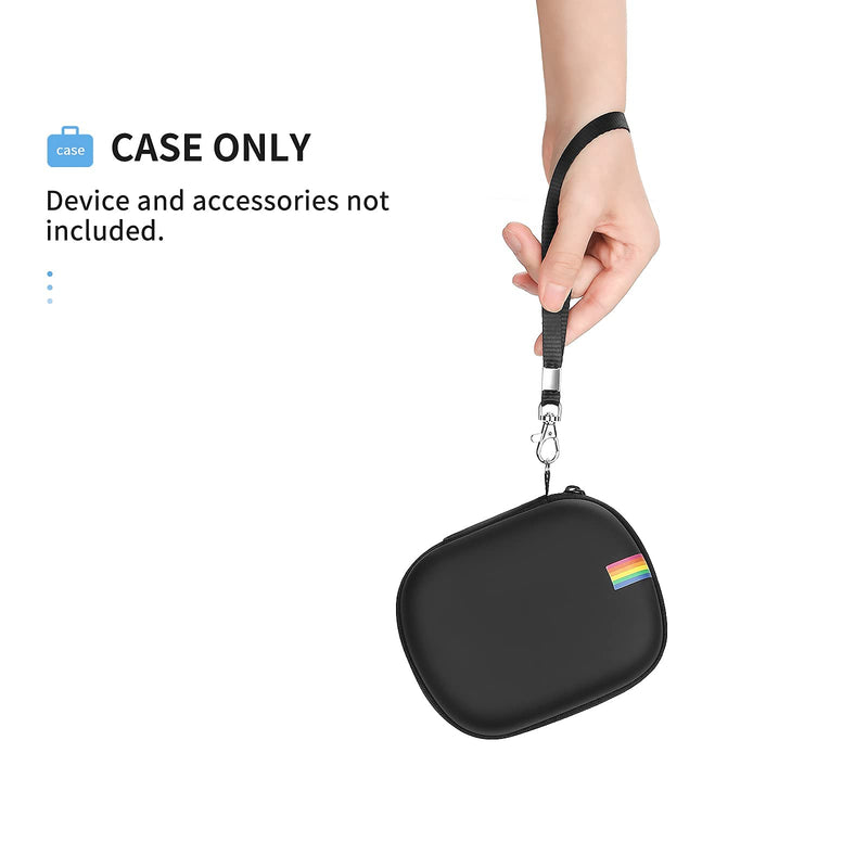Yinke Case for Instant Camera, Hard Organizer Portable Carry Travel Cover Storage Bag Black