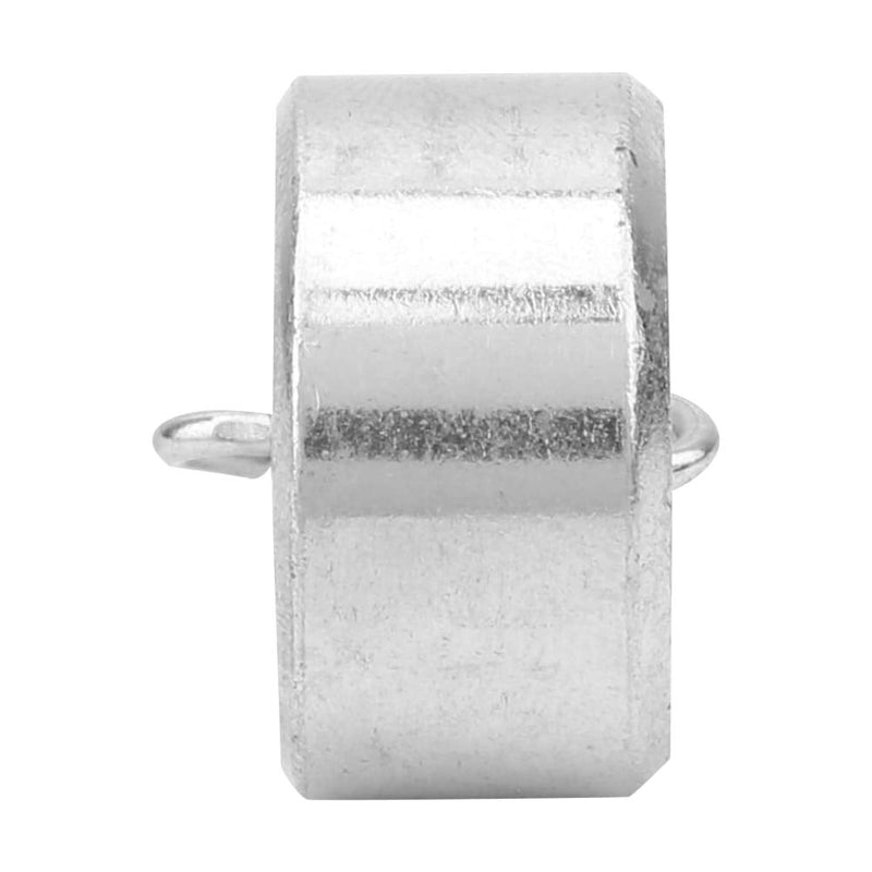 Qcwwy 10 Piece Laboratory Weights 50g Weight Calibration Weight Set with Hook and Ring Scale Calibration Weight Kit for School Grouping Experiments