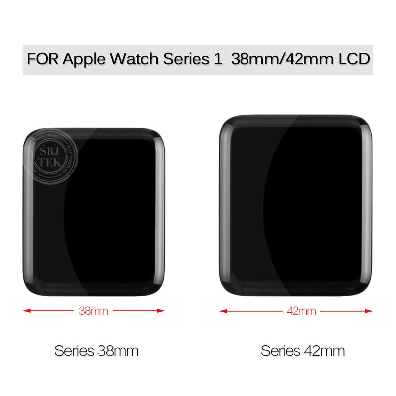 A-MIND for Apple Watch Series 1 Iwatch 1st 38mm LCD Display Touch Screen Replacement Assembly,for Iwatch 1st 38mm Display LCD Panel Repair with Tools 38mm LCD with Touch