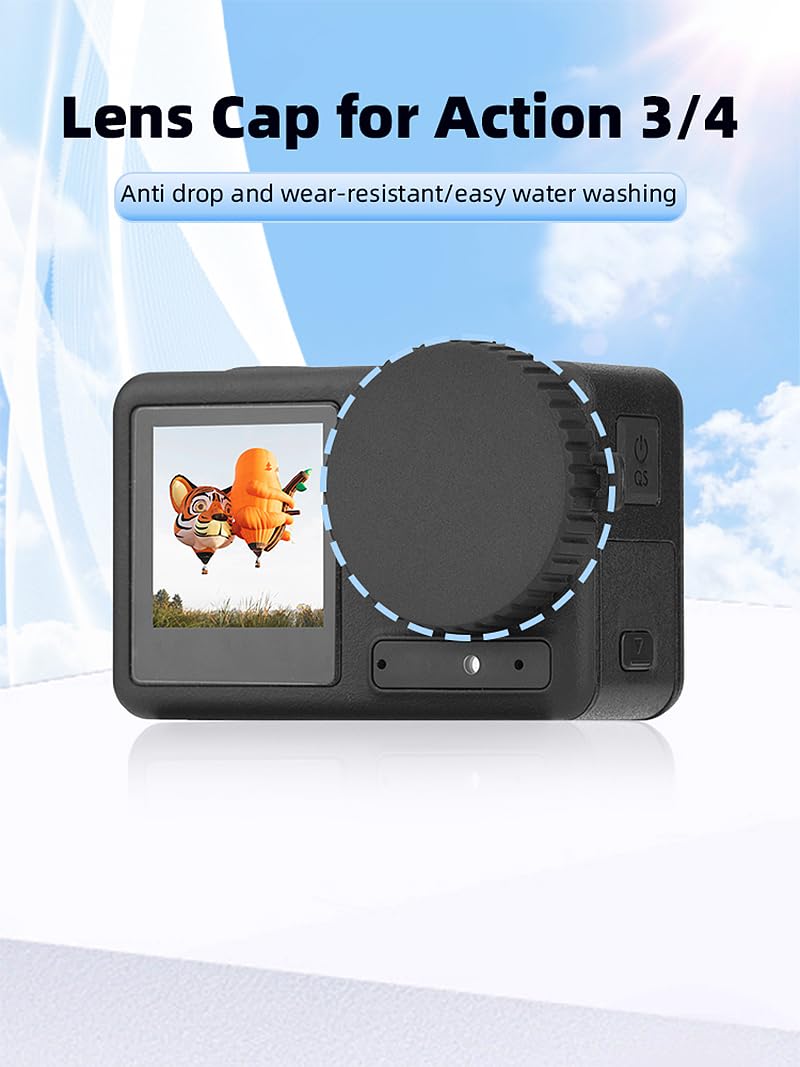 [AUSTRALIA] - BTG Lens Cap for DJI OSMO ACTION 5 Pro 4 3 Accessories Lens Cover 