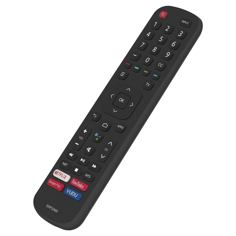 PERFASCIN ERF2A60 Infrared Replacement Remote Control Compatible with Hisense Smart 4K TV 65H9F 55H8F 65H8F 50H8F 43H6570F 50H6570F 65H6570 55H9020F 55H9030F 55H9040F 55H9050F 55H9070F 55H6570F