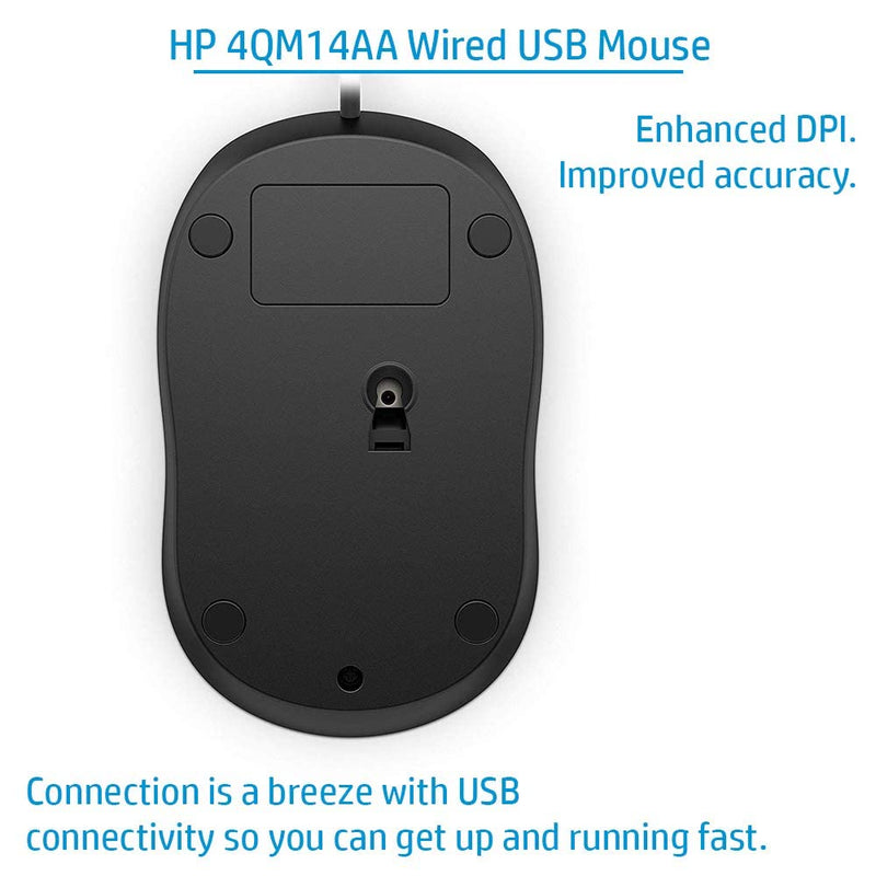 HP 1000 Wired Mouse (4QM14AA)