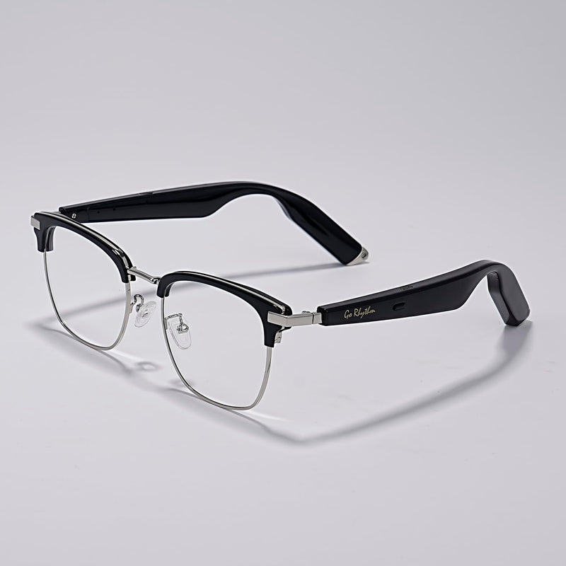 AI Smart Glasses with Bluetooth Safety Glasses For Work Face-to-Face AI Wireless Translation Glasses & Call Translation for Hands-Free Music Playback and Calls.Audio glasses.UV Protection,Waterproof.