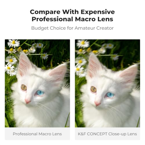 K&F CONCEPT 82mm +1+2+4+10 Close Up Lens Set