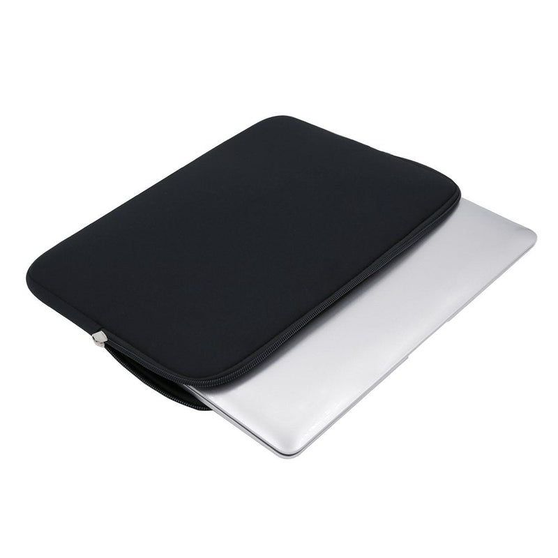 RAINYEAR 14 Inch Laptop Sleeve Case Protective Soft Padded Zipper Cover Carrying Computer Bag Compatible with 14" Notebook Chromebook Tablet Ultrabook (Black) 14" Black