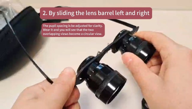 Hands-Free Binoculars Glasses for Opera, TV, Fishing, Concerts, Theater