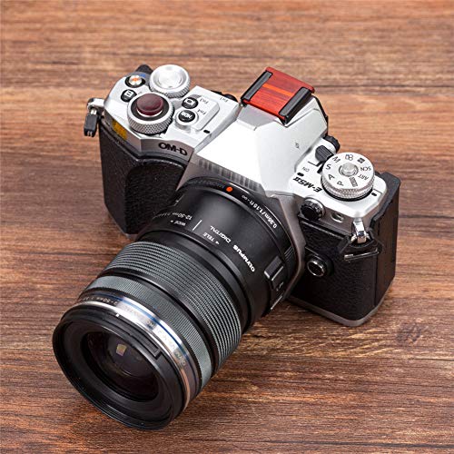 VKO Wood Camera Hot Shoe Cover Protector Cap Compatible with Fuji Red