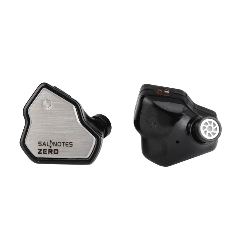 Linsoul 7Hz Salnotes Zero in-Ear Earphone(Black, with Mic, Type C) + Tripowin Zonie Cable(2pin-0.78mm, 3.5mm, Grey)