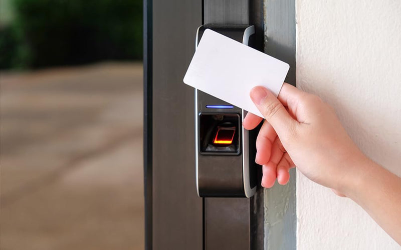 100pack Contactless 125kHz RFID Proximity ID Cards IC Smart Intelligent Card 0.8mm Thick for Access Control System & Time Attandance & Door Entry Access TK4100 EM4100 Read Only 100packs