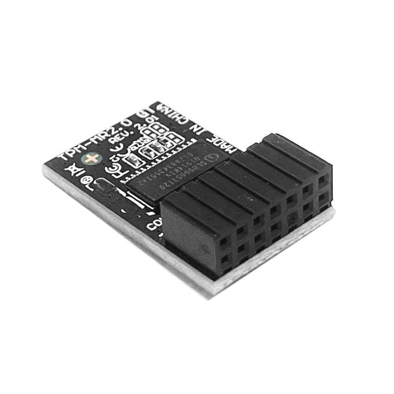 TPM-M R2.0 Module LPC 14pin-1 with SLB9665 Replacement for ASUS ROG Motherboard Crosshair VI Hero/Maximus IX Extreme/Rampage V Edition 10 / Zenith II Extreme Alpha/Maximus X APEX TPM2.0