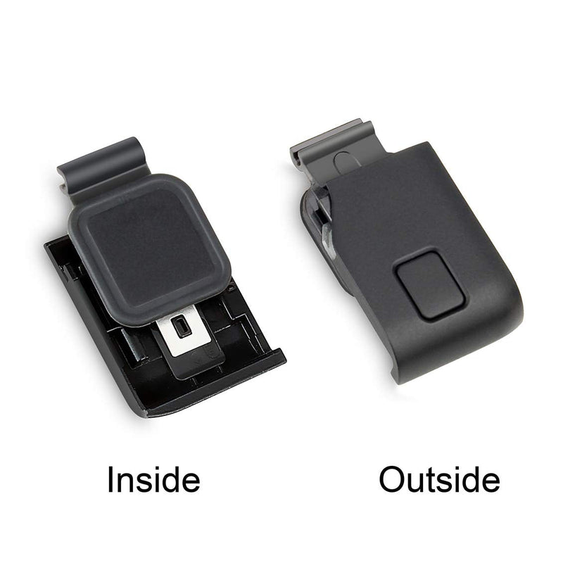 Replacement USB Side Door Cover for GoPro Hero 7 Black Camera Repair Part Accessories Side Door for Gopro Hero 7 Black