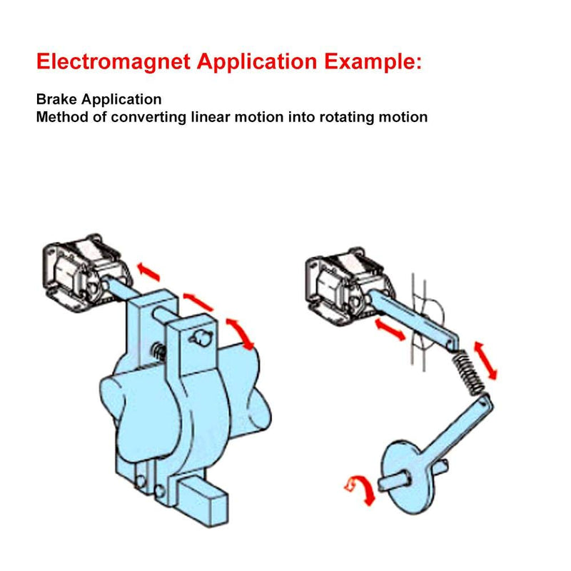 [AUSTRALIA] - Push-Pull Magnet AC Magnet Electromagnet Push Pull Electromagnet 220VAC 7.8N Hub 10mm 