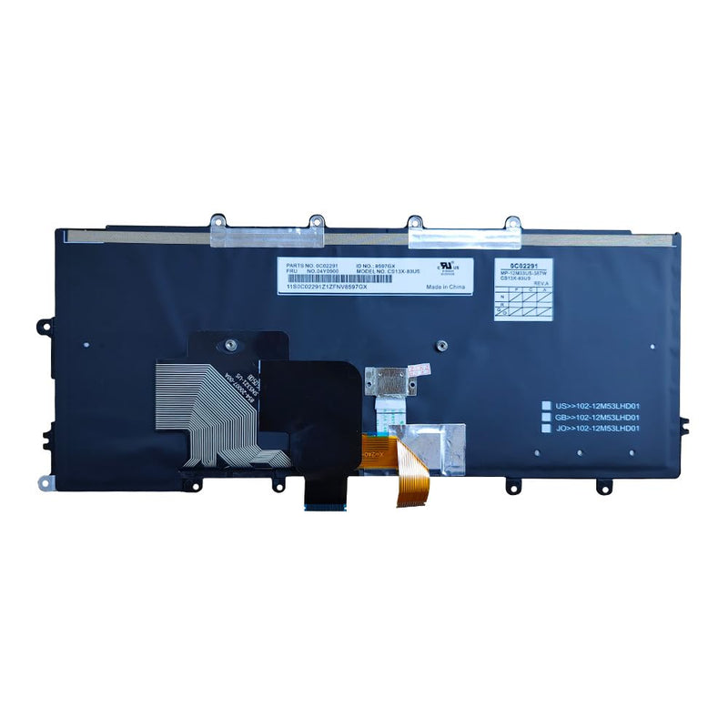 New Replacement Keyboard Compatible with Lenovo ThinkPad X230S X240 X240I X240S X250 X260 X270 with Backlit with Pointer