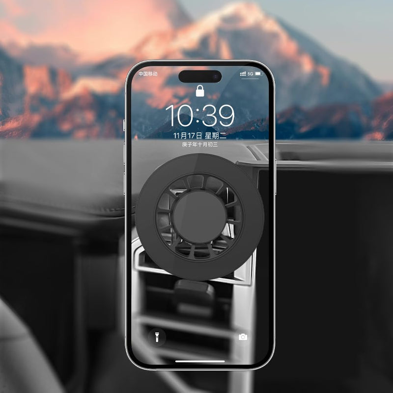 Accord Phone Mount, Fit for Honda Accord 2003-2007 Accessories, Magnetic Phone Mount with 20 Strong Magnets, Compatible with iPhone 17/16/15/14/13/12/Mini Series black