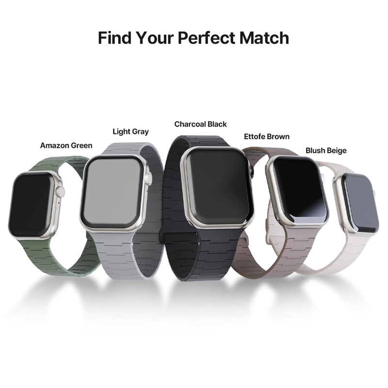 CALYX Charcoal Black Buckling Strap Bundle