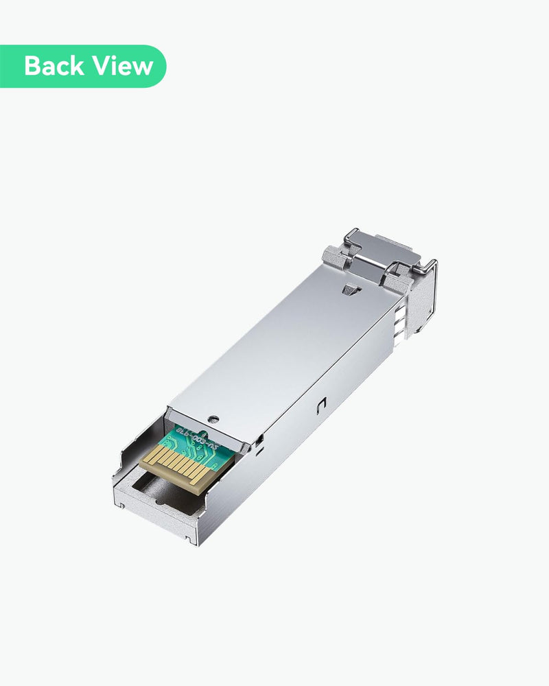 LINOVISION 1.25G SFP Module, 1000Base-LX, 1310nm SMF, up to 20km | Dual LC Fiber, SFP Transceiver for Cisco, D-Link, Supermicro, Netgear, Fortinet, TP-Link and Ubiquiti UNIFI Switches