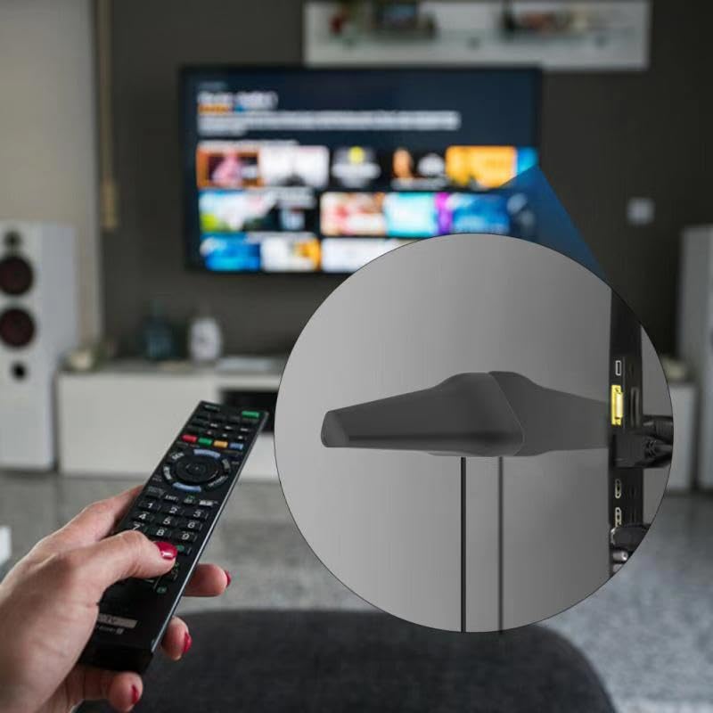 TV Antenna,TV Antenna Indoor,TV Antenna for Smart TV Indoor,TV Antenna for Local Channels,Support 4K 1080p,411+ Miles Long Range with Signal Booster Antenna TV Digital HD Indoor & Outdoor (480) 480