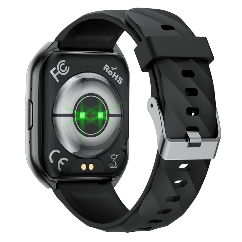 Smart Watch for Men, 1000mAh Long Battery, Bluetooth Calling, Heart Rate & Sleep Tracking, 100+ Sports Modes, IP68 Waterproof Fitness Tracker for Android & iPhone