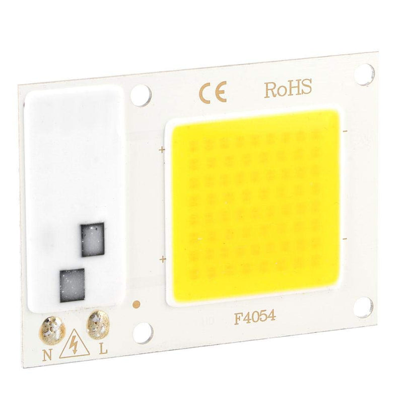 Fdit 20W 220V High Power LED Chip Warm White Energy Saving Chip High Voltage COB LED Chip Light Source Accessories