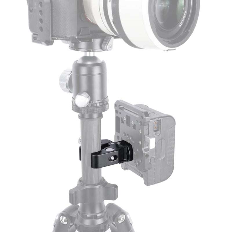 [AUSTRALIA] - NICEYRIG Super Clamp Crab to Cold Shoe Mount, 1/4’’ Thread, Max. 50mm Jaw Grip Applicable for Power Bank Clamp, Tripod Mount Phone Holder, Vmount Battery Plate - 608 