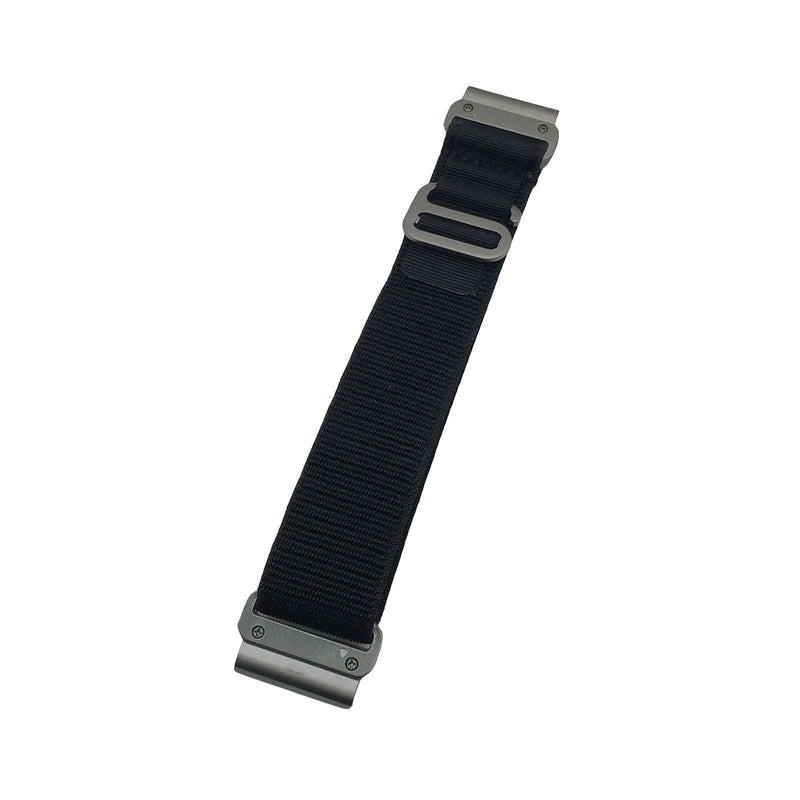 2 Pack 20mm Watch Band for Garmin (Black and Black, 20mm, 2 Pack)