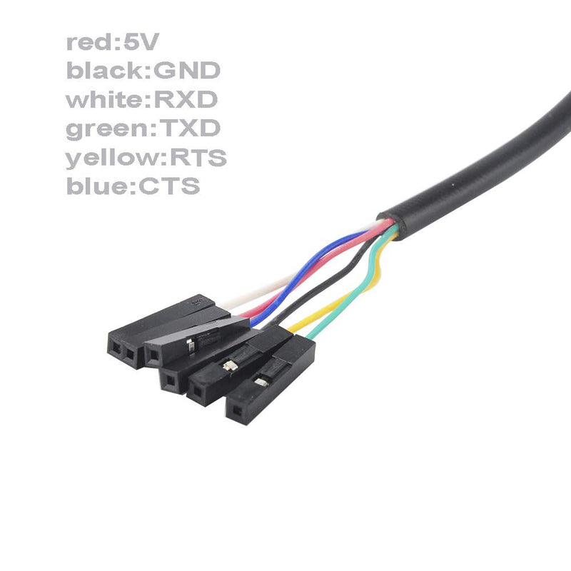 5V USB to TTL Serial Cable Adapter + Optical Fingerprint Reader Sensor Module for Arduino 2560 R3 Raspberry Pi ESP8266 ESP32 51 AVR STM32 Red Light