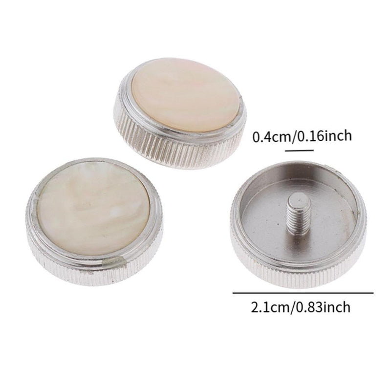 Pack Of Three Euphonium Brass Wind Musical Instrumental Parts Valve Buttons