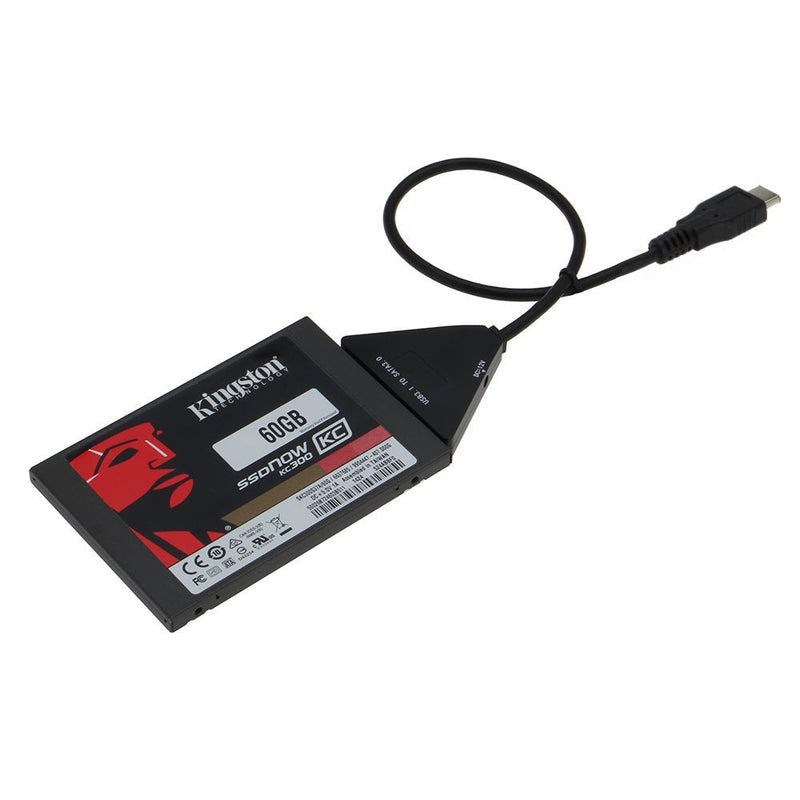 SEDNA - USB 3.1 to SATA III Adapter Dongle with Type C Connector for MAC Book, with Free HDD/SSD Rubber Stand