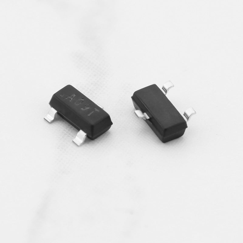 [AUSTRALIA] - VGOL Pack of 50 AO3400 A09T 5.7A 30V N-Channel P-Channel Enrichment Mode Field Effect Transistor Compatible with MOSFET SMD Transistor AO3400 SOT-23 
