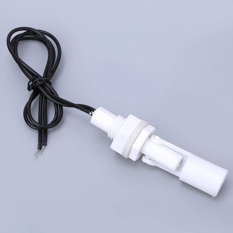 2PCs 16mm 0-110V DC Water Level Sensor Switch, 0.2MPa Highly Reliable Plastic Float Switch for Side Mounted Liquid Level Sensor